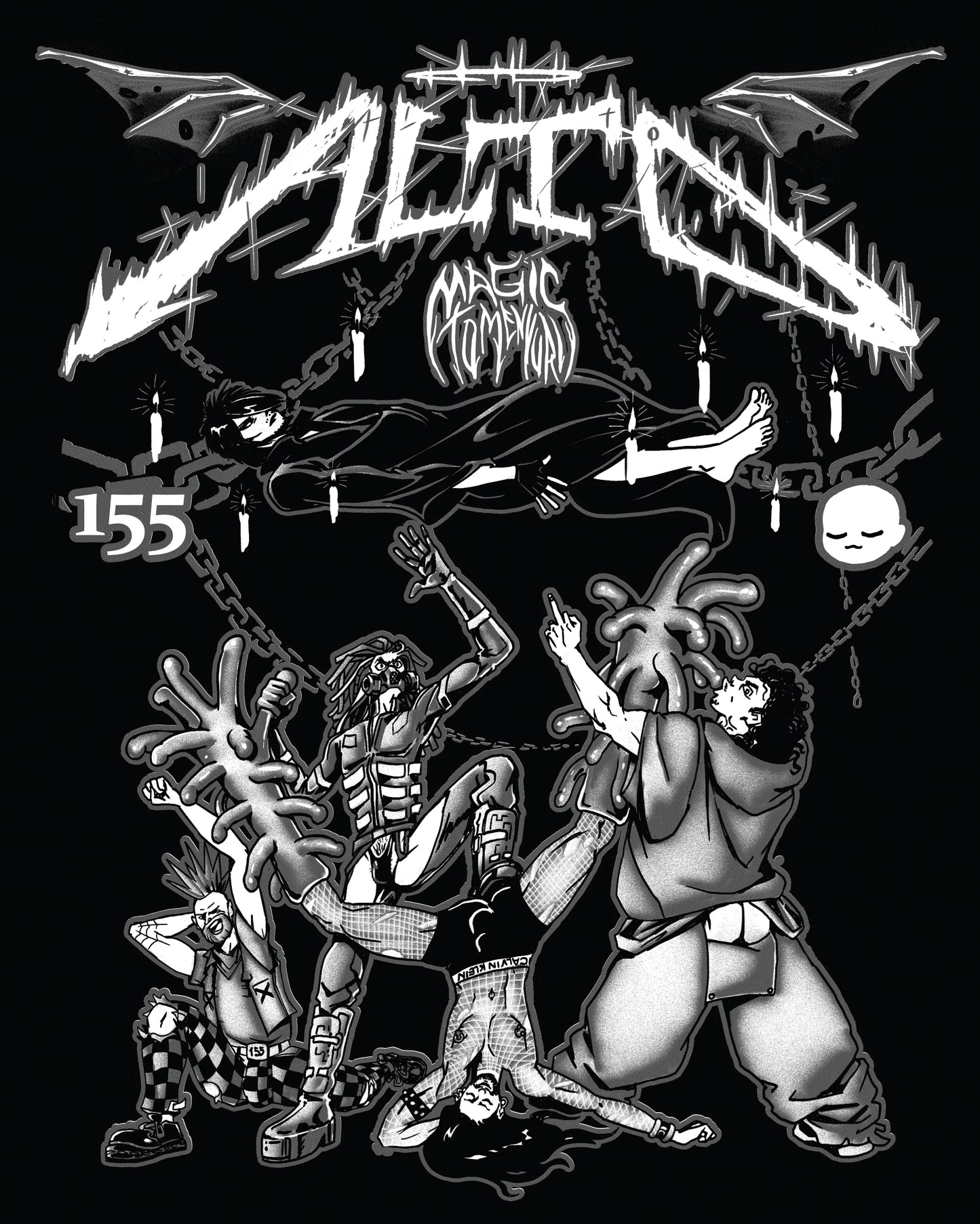 AL†O t-shirt grijs
