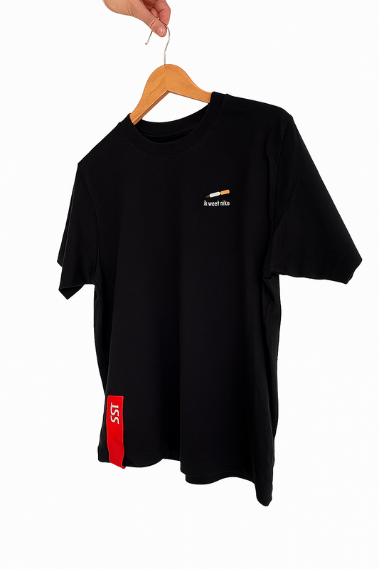 JOHNNY t-shirt zwart (LET OP! PRE-ORDER)