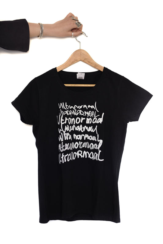 Ultranormaal t-shirt (ladyfit) van €25,- naar €15,-