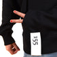 Zwarte 155 hoodie