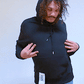 Zwarte 155 hoodie